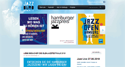 Desktop Screenshot of jazzbuero-hamburg.de